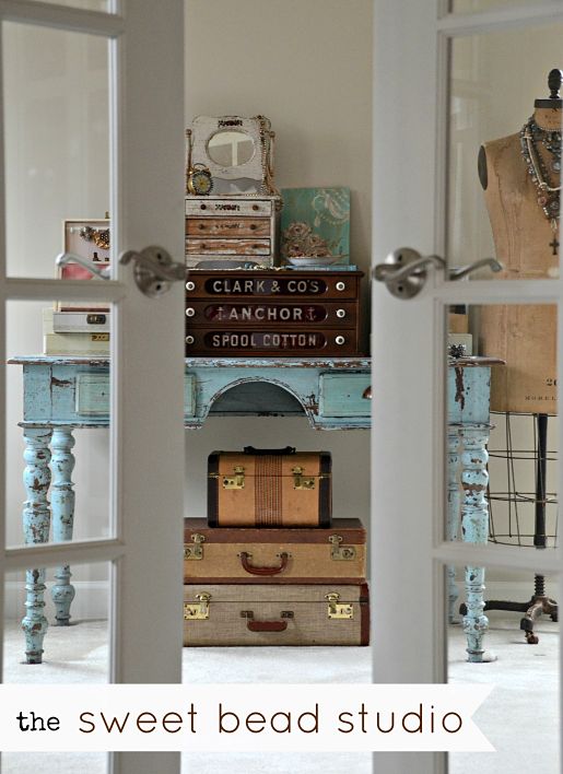 Cindy Wimmer's studio - www.sweetbeadstudio.com