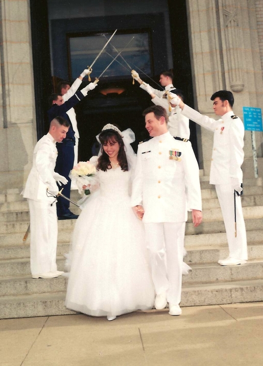 Naval Academy Wedding, Arch of Swords