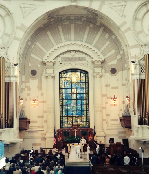 Naval Academy Chapel, Annapolis, MD Our Wedding, 1995