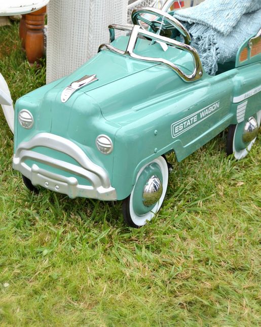 Vintage Estate Wagon toy car
