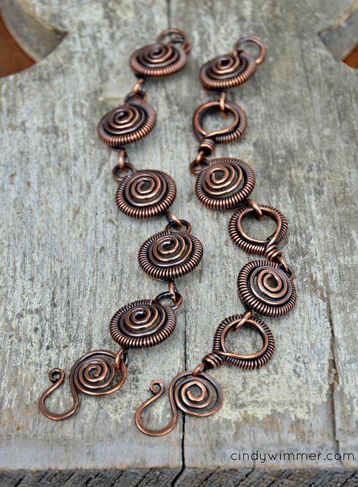 Wirework bracelet by Cindy Wimmer