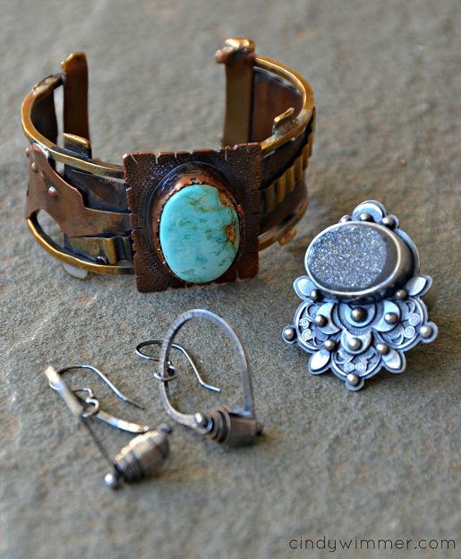 Jewelry made by artBLISS instructors