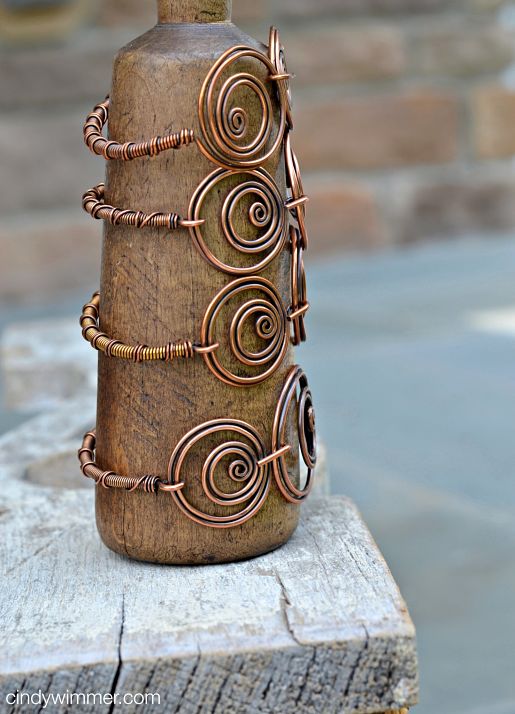 Twin Twirl stack of bangles by Cindy Wimmer