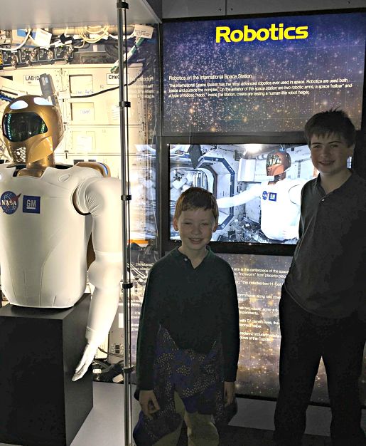 NASA robotics on the Intl. space station