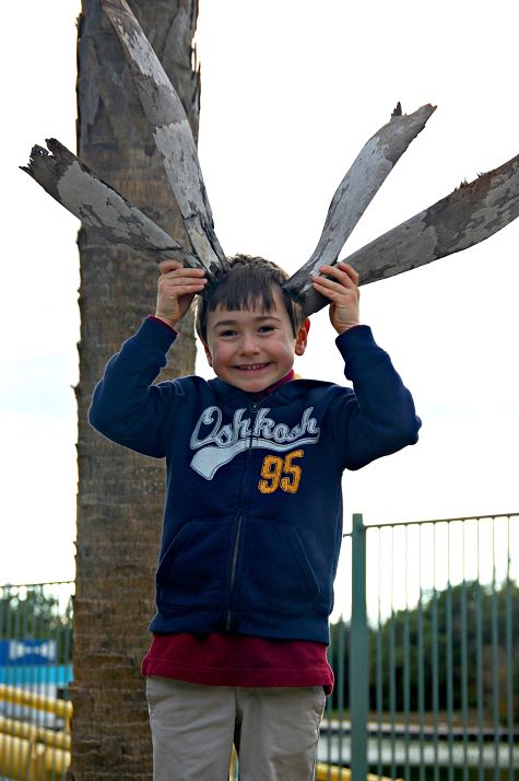Being silly at Sea World, TX