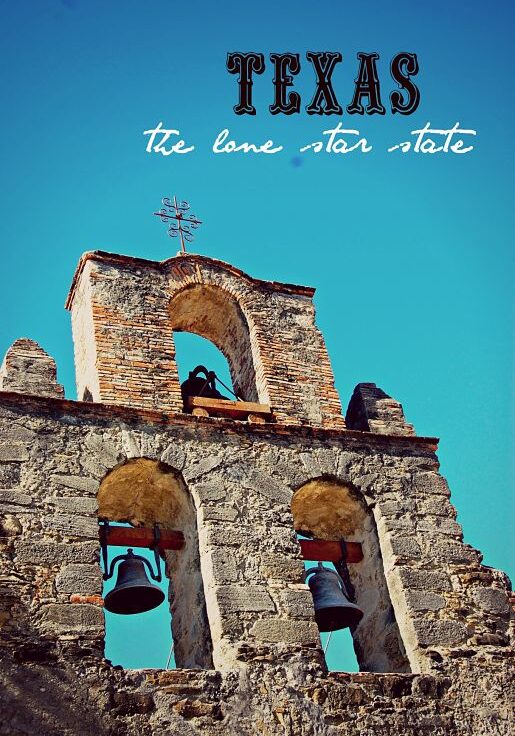 Texas - with view of Mission